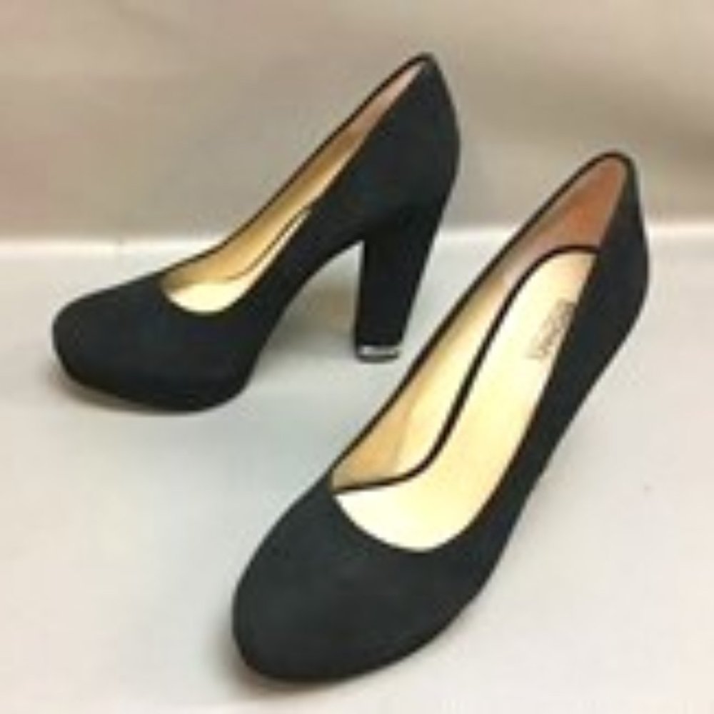 Michael Kors Black Suede Heels